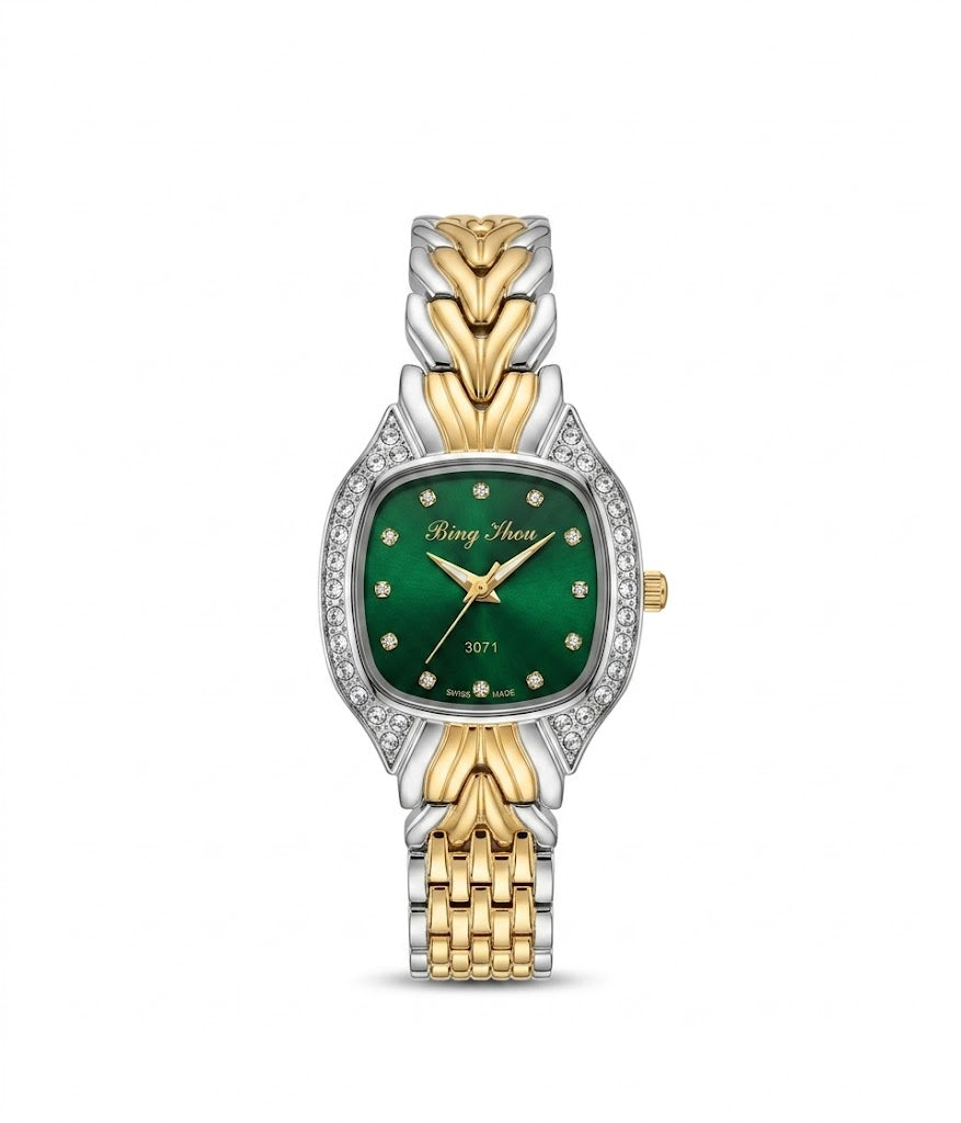 Emerald Dual Dial Watch