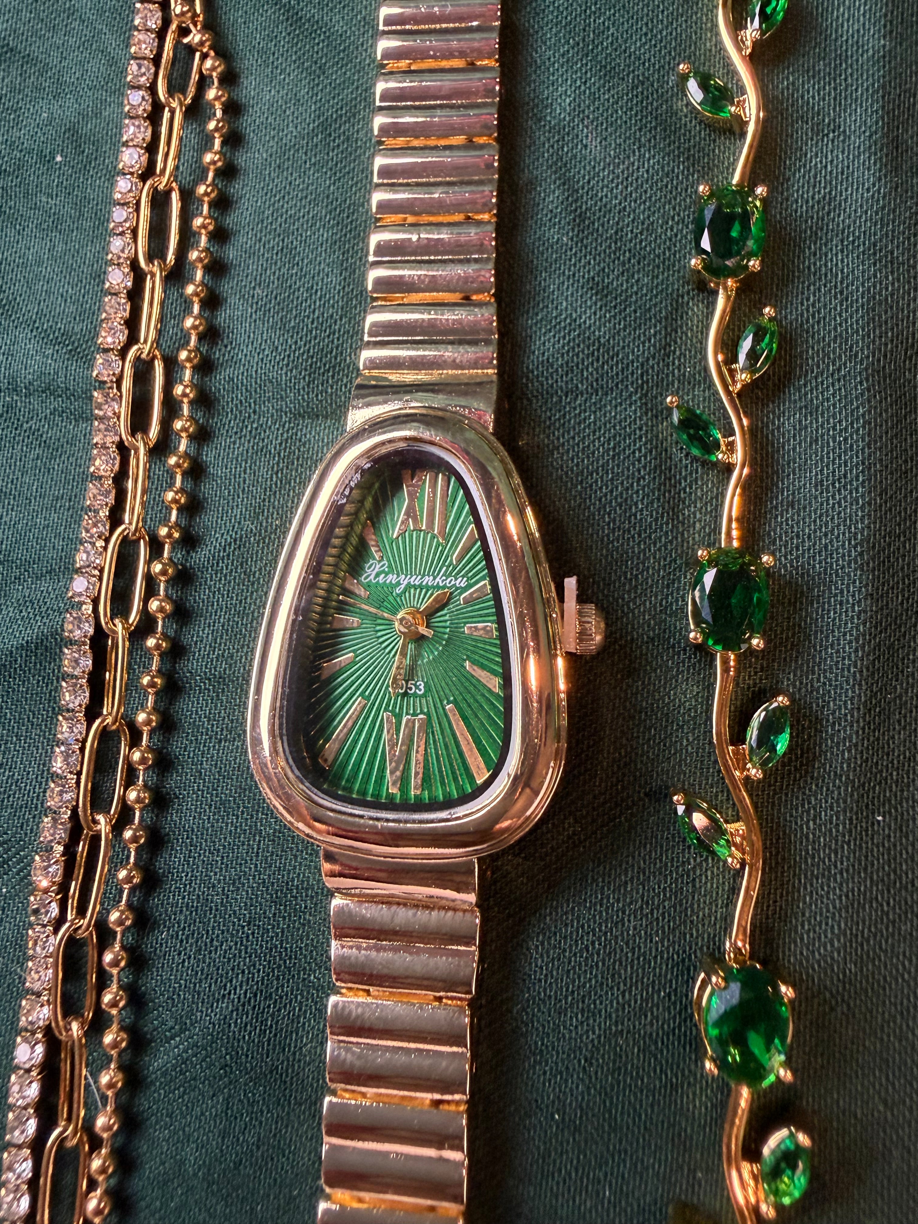 Aurex Luxe Green Stack