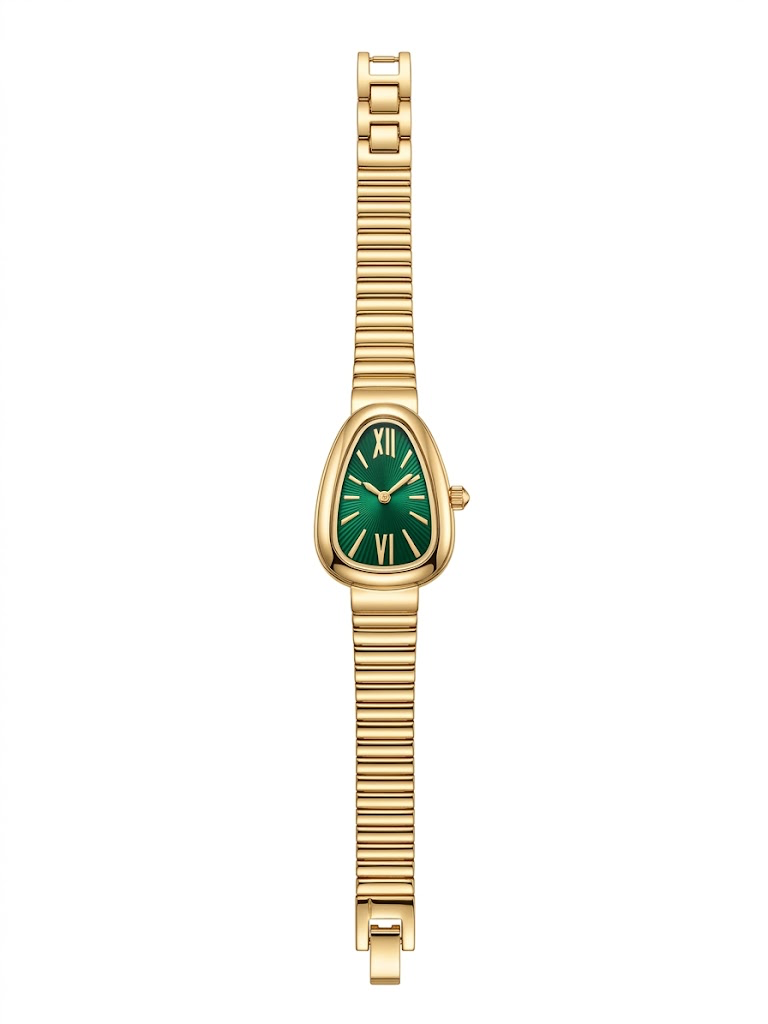 Aurex Luxe Green Watch