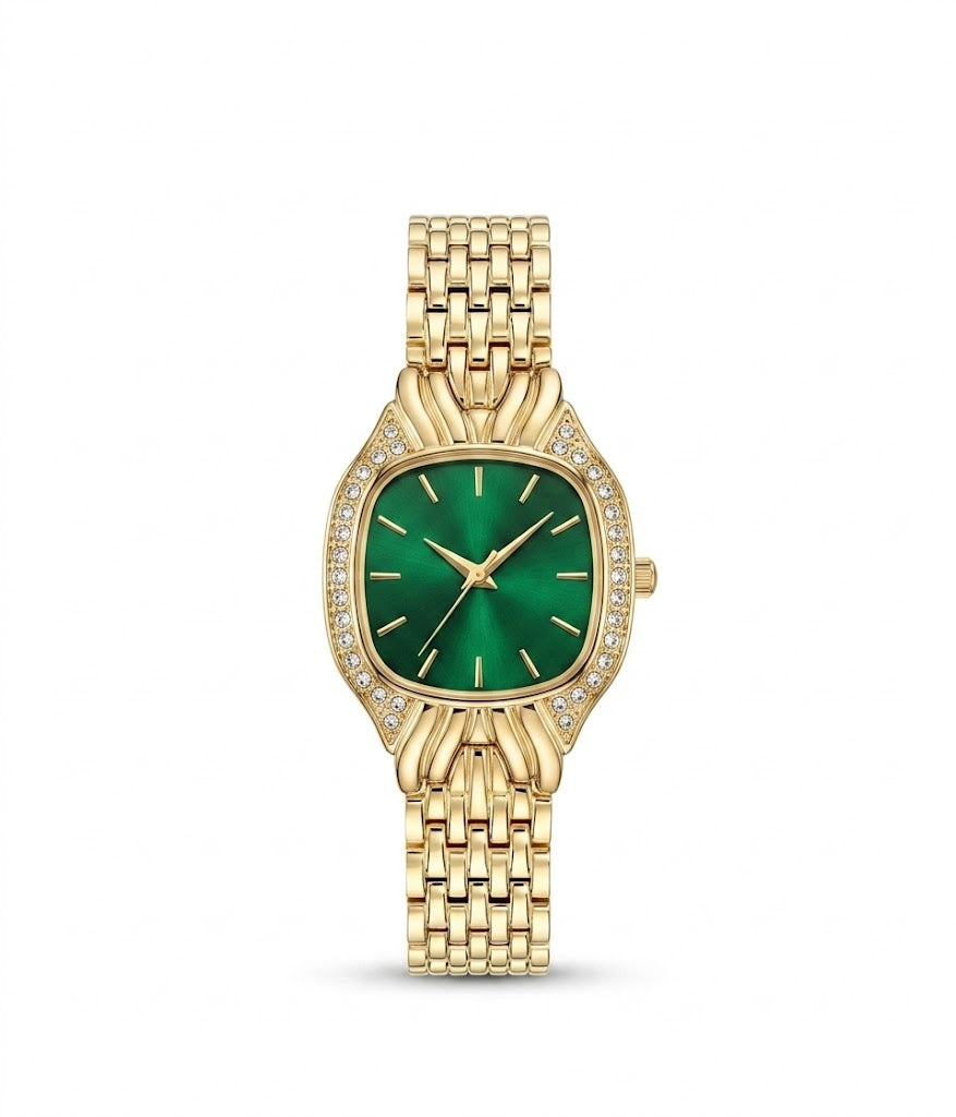 Emerald Glow Watch