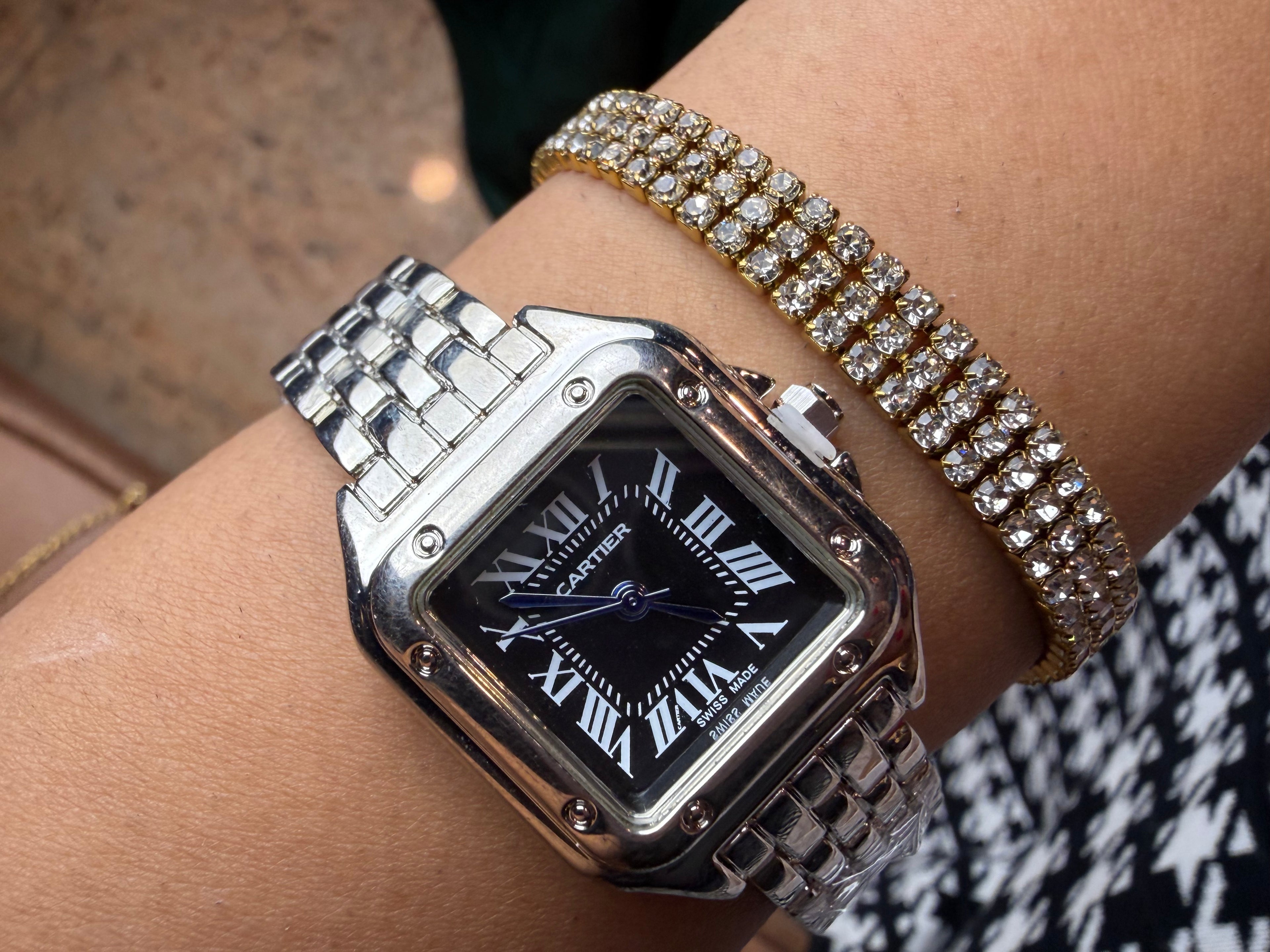 Silver Old Money Watch Stack