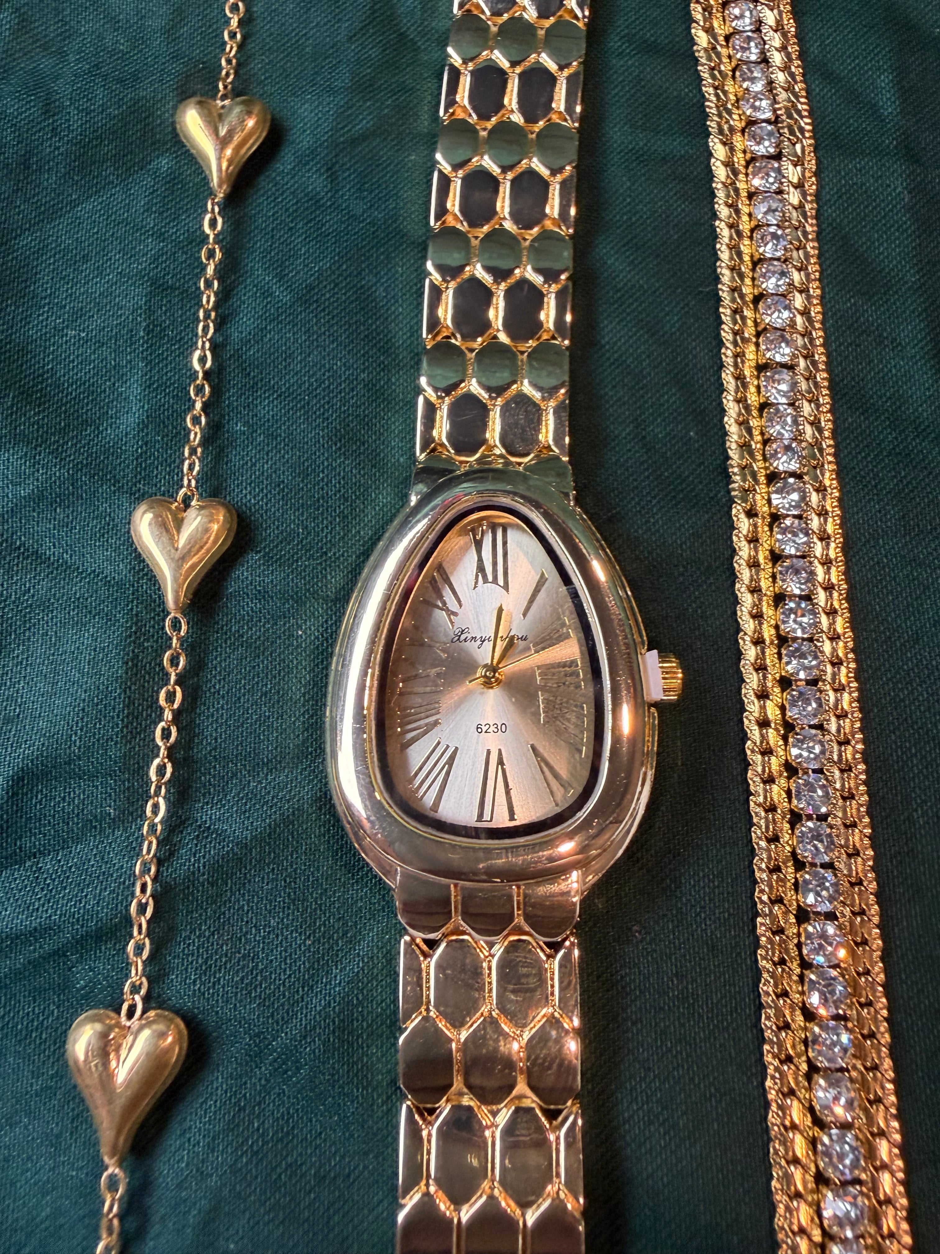 Golden Hour Watch Stack