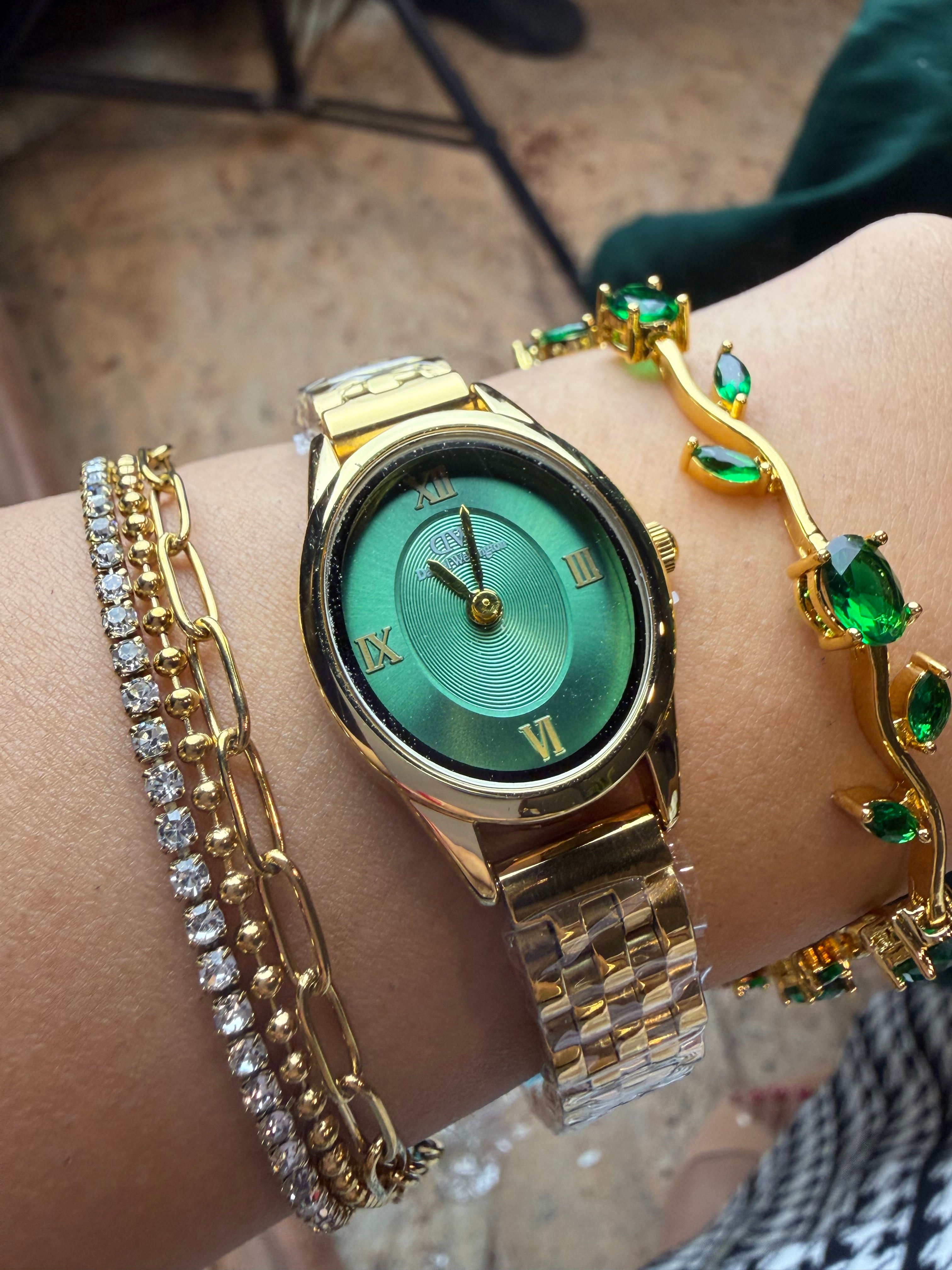 Maria Green Watch Stack