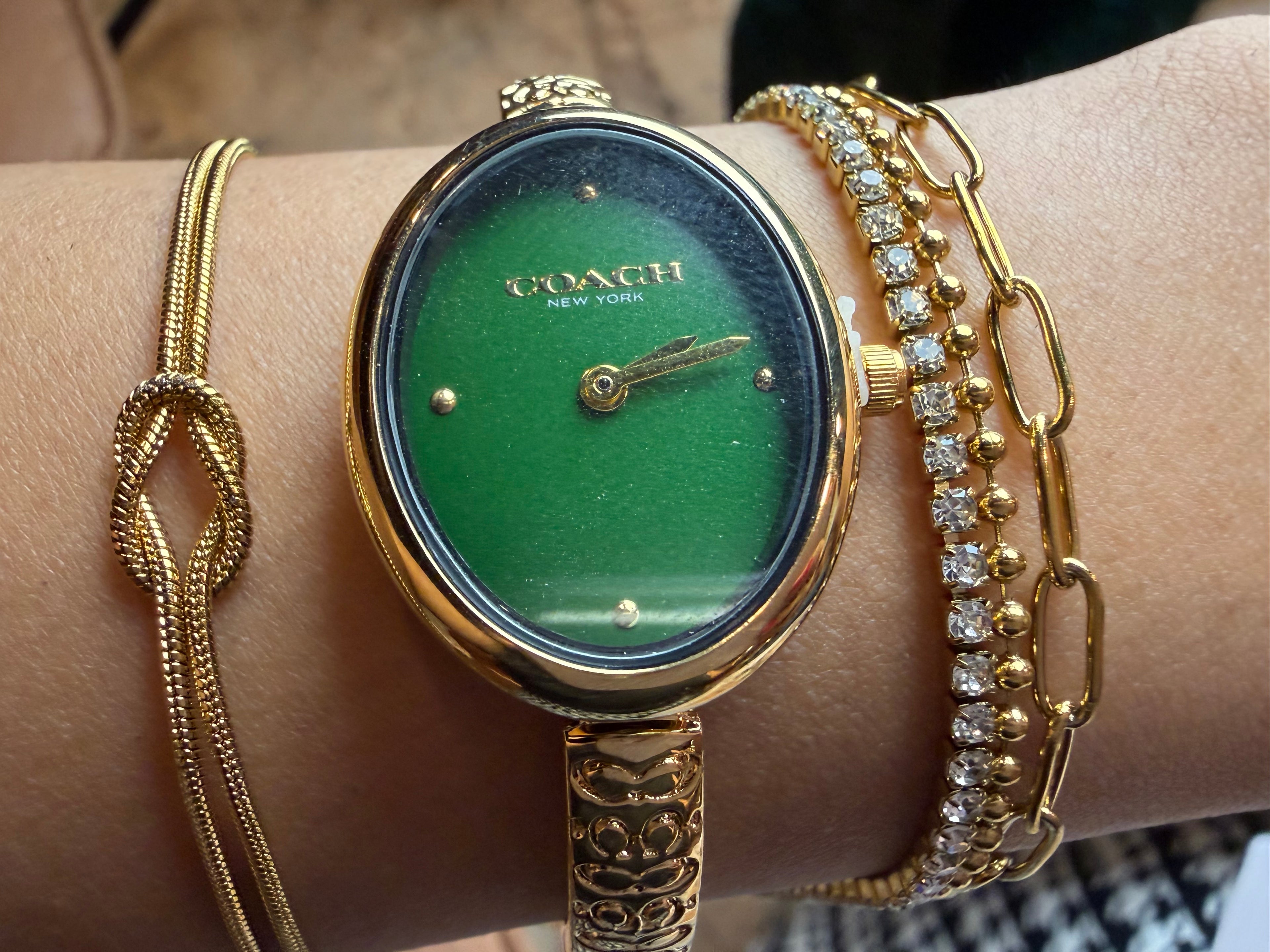 Emerald Sleek Watch Stack