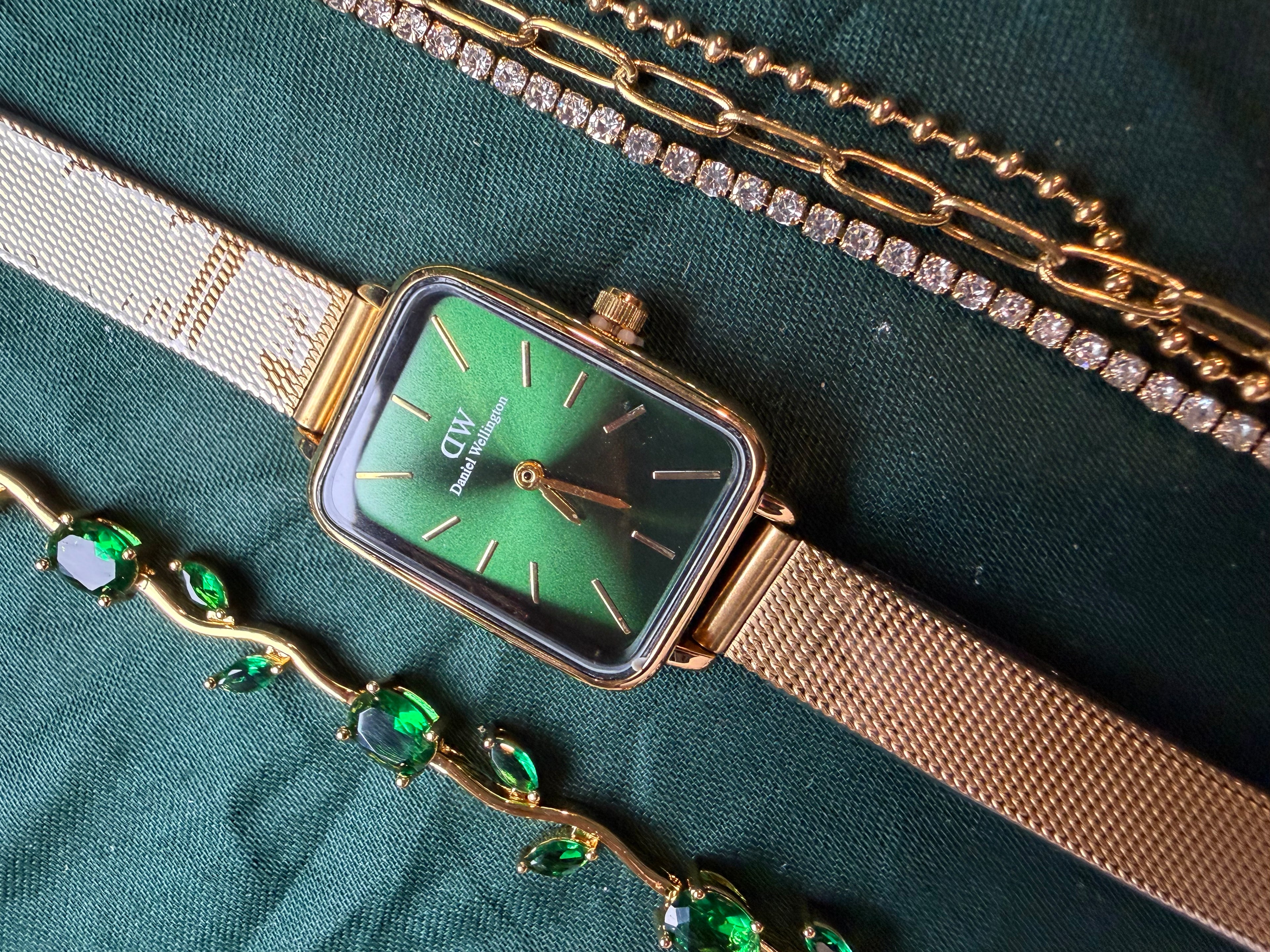 Emerald Noble Watch Stack