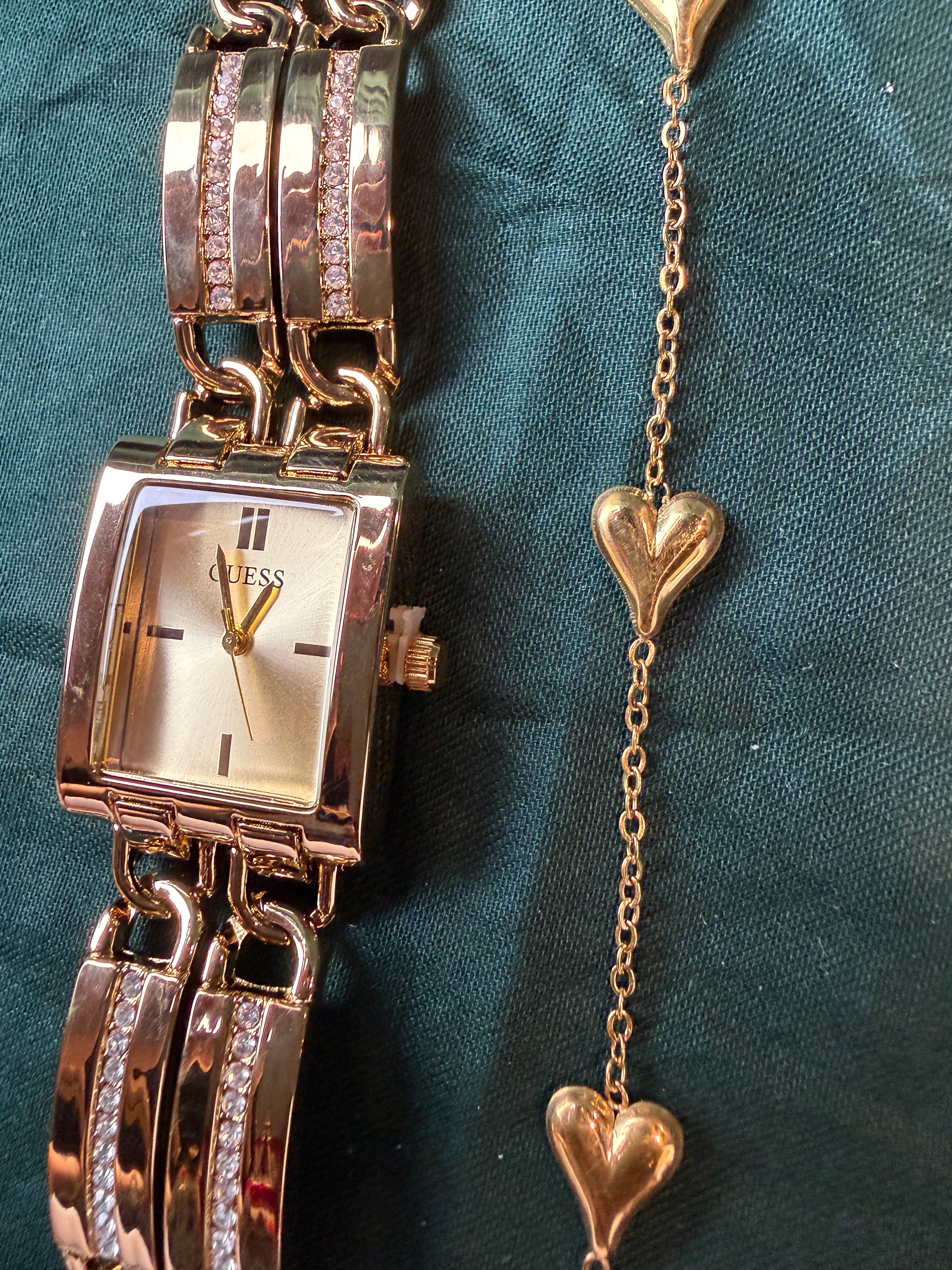 Golden Glow Watch Stack