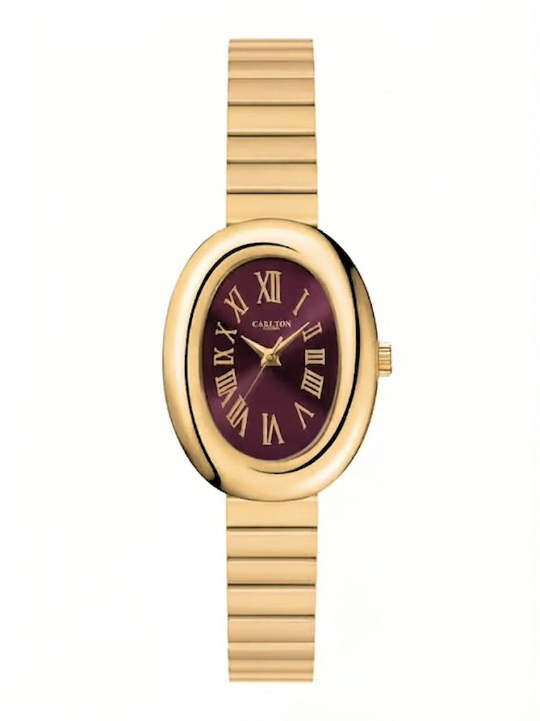 Luxe Cherry Oval Watch