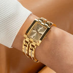 Golden Glow Watch
